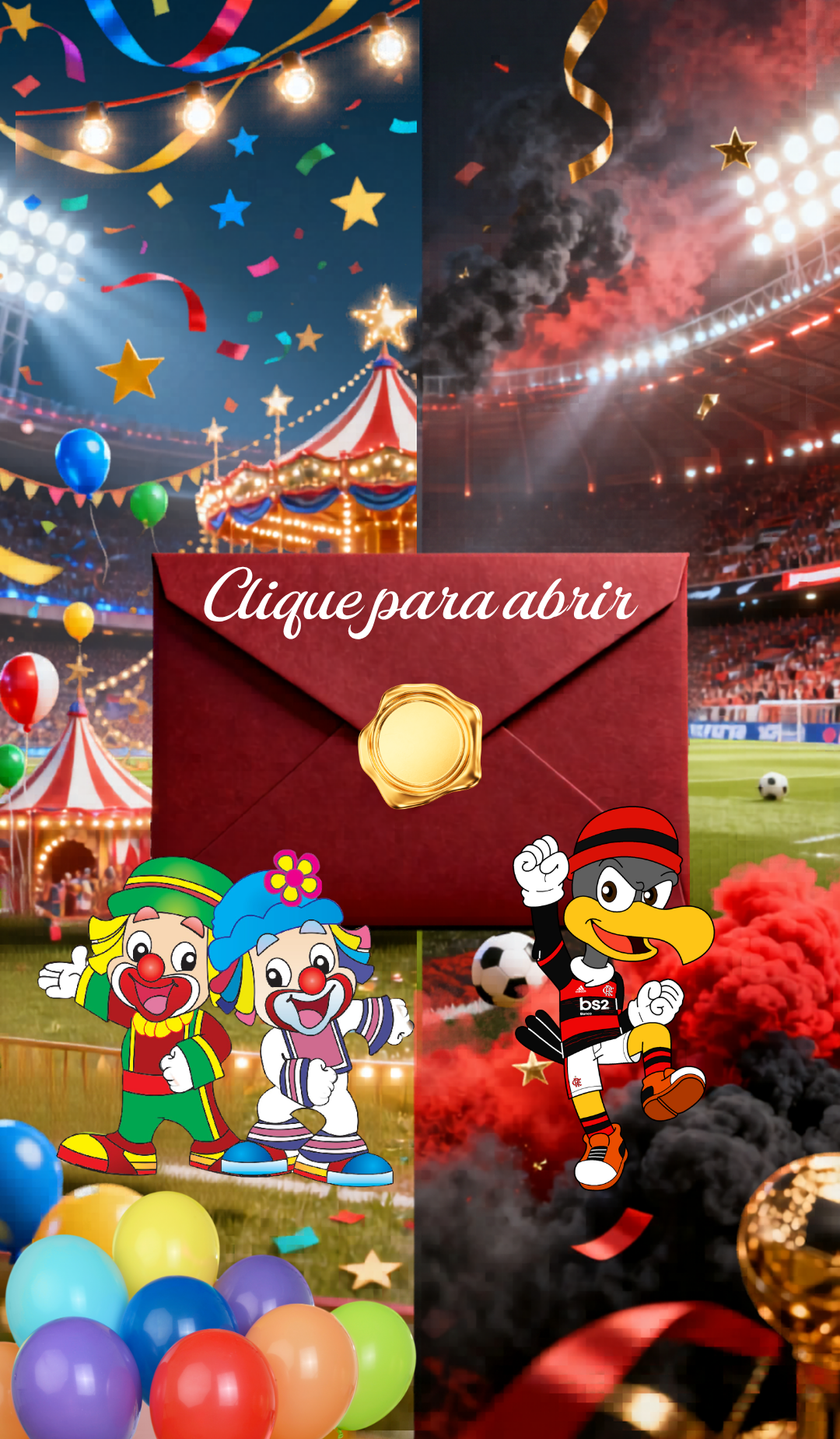 Capa do convite