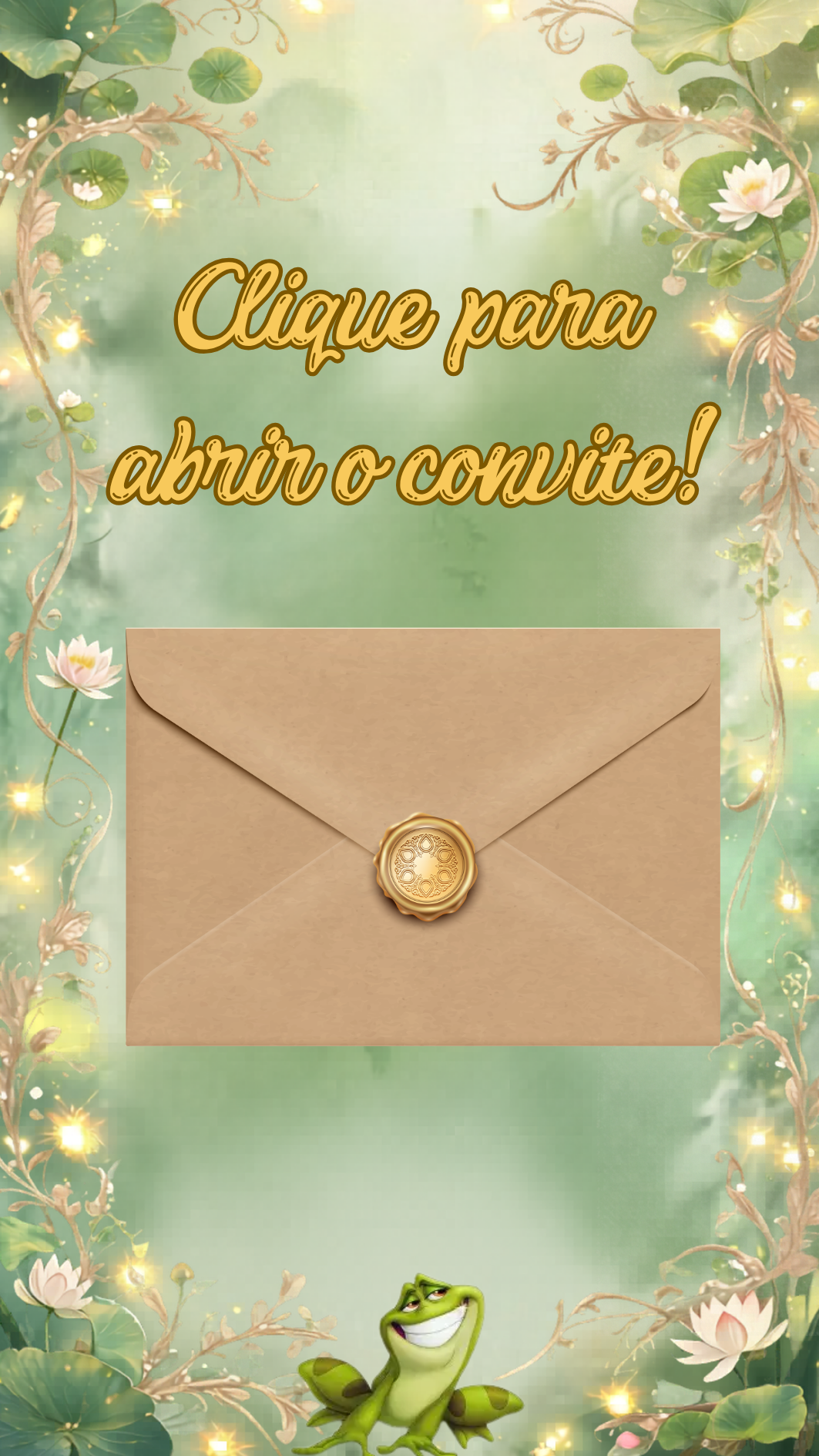 Capa do convite